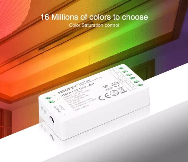 MiLIGHT FUT038S sterownik LED RGB/RGBW 12A 12-24V