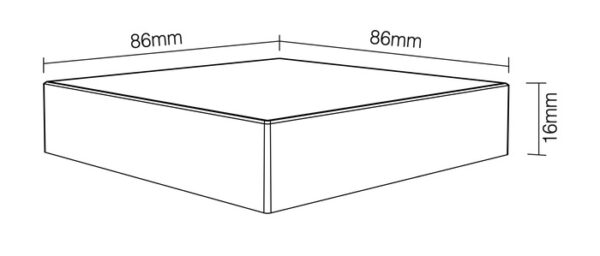 Sterownik dotykowy MiLight B1 Mono - bateryjny