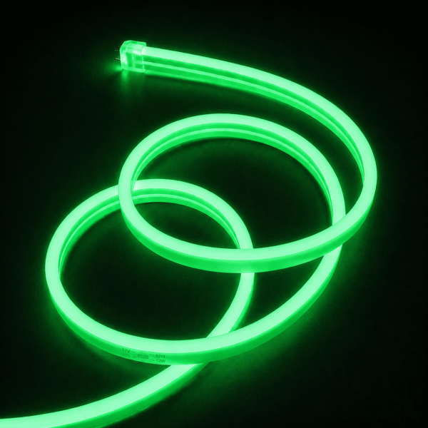 ebb0dd82-0b8d-48d7-a844-f294c1935389 Neon LED Silicone 12V IP67 6x12 co 2,5cm Zielony