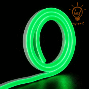 Neon LED 230V IP67 PVC 8x16 Zielony - 1 metr