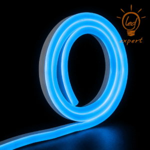 Neon LED 230V IP67 PVC 8x16 Niebieski - 1 metr