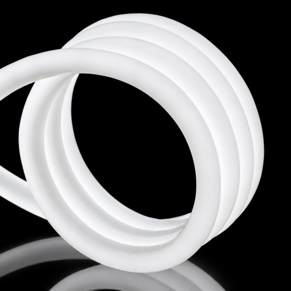ikona Neon LED 16mm 360° 230V IP67 Biała Zimna co 1m PRO