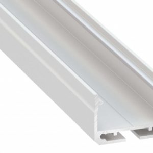 Profil LED nawierzchniowy SILEDA biały lakierowany 1 m
