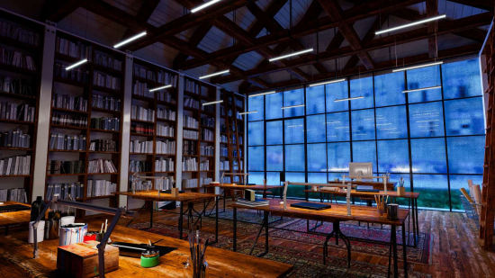 Profil LED okrągły COSMO srebrny anodowany 1 m