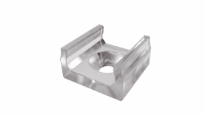 Uchwyt montażowy MINI transparentny do profilu typ X