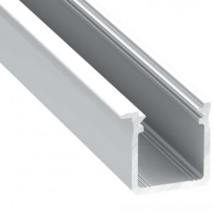 Profil LED wpuszczany typ J srebrny anodowany 1 m
