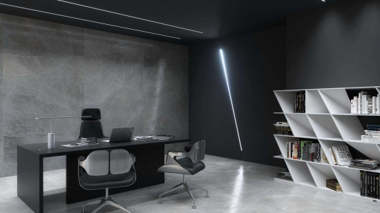 Profil LED wpuszczany SUBLI srebrny anodowany 2 m