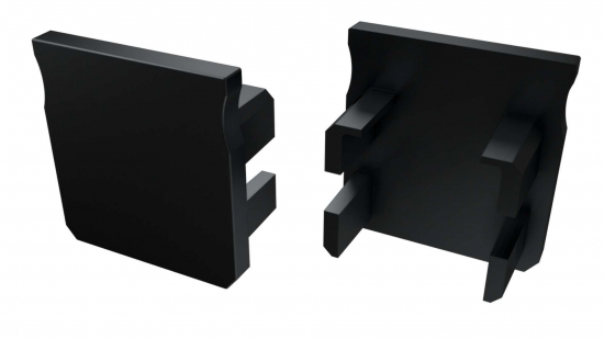 Zaślepka ALU do profilu typ Y czarna