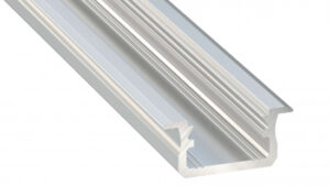Profil LED wpuszczany typ B surowy 2 m