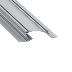 Profil LED sufitowy PERO srebrny anodowany 1 m