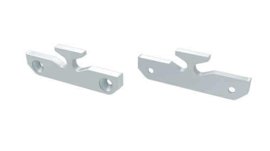 Zaślepka ALU do profilu TALIA M1 biała