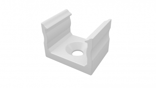 34bf42609eddf662574d126fc500 Uchwyt montażowy biały do profilu typ A