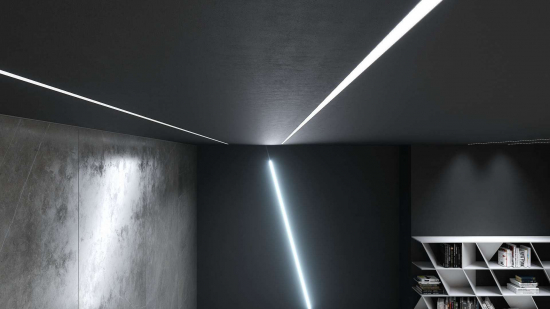 Profil LED wpuszczany SUBLI biały lakierowany 1 m