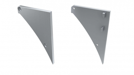 3c119f05796b7ee08e9c9f17ab68 Zaślepka ALU do profilu LOGI srebrna prawa