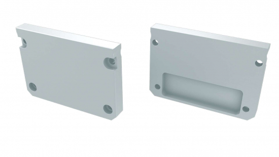 Zaślepka ALU do profilu ILEDO biała