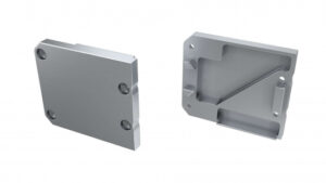 Zaślepka ALU do profilu UNICO srebrna prawa