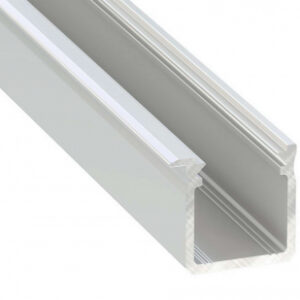 Profil LED wpuszczany typ J surowy 1 m