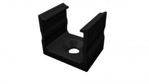 Uchwyt do profilu A z kloszem HIGH czarny