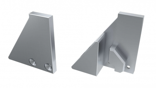 4d64b17294ec8a937f4fc5d844a8 Zaślepka ALU do profilu typ I6 6mm srebrna lewa z podporą