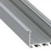 Profil LED wpuszczany INSO srebrny anodowany 1 m