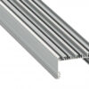 Profil LED szeroki wpuszcz. inLARGO srebrny anodowany 1 m