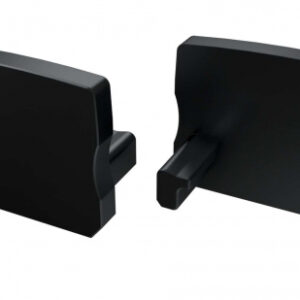 Zaślepka ALU do profilu typ A HIGH czarna