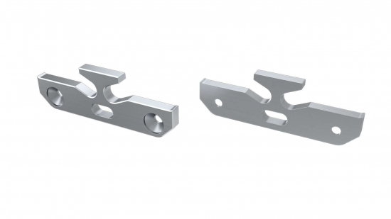 6371c0c740e6be0fddf99be52b95 Zaślepka ALU do profilu TALIA M1 srebrna z otworem
