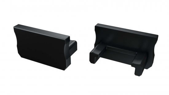 Zaślepka do profilu typ A czarna