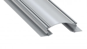 Profil LED sufitowy VEDA srebrny anodowany 2 m