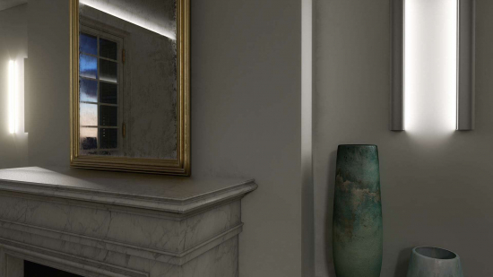 Profil LED przysufitowy CONVA biały lakierowany 1 m