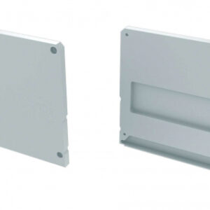 Zaślepka ALU do profili LARGO M2+LARGO biała