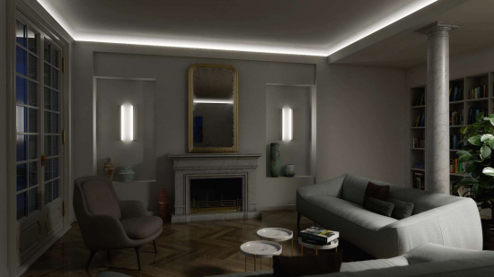 6e7c351f94f736cb6d47f3651655 Profil LED przysufitowy LOGI biały lakierowany 1 m