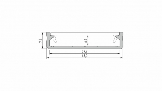 723decbc7f2ec397217da1b08f6e Profil LED nawierzchniowy SOLIS srebrny anodowany 2 m