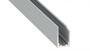 Profil LED do szyby typ I10 srebrny anodowany 1 m