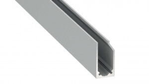 Profil LED do szyby typ I6 srebrny anodowany 1 m