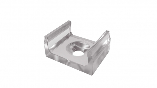 Uchwyt montażowy MINI transparentny do profilu typ A