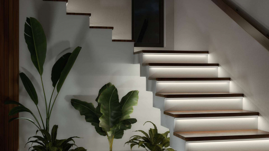 Profil LED kątowy typ H biały lakierowany 1 m