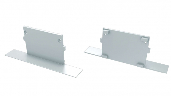 Zaślepka ALU do profilu TALIA M4 biała pełna