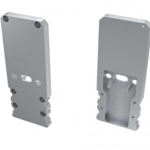 7e4e94761a384bab948ccf8eab3f Zaślepka ALU do profili TALIA M2+TALIA srebrna z otworem