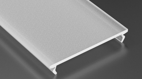 Klosz WIDE PMMA FROST mleczny 1 m