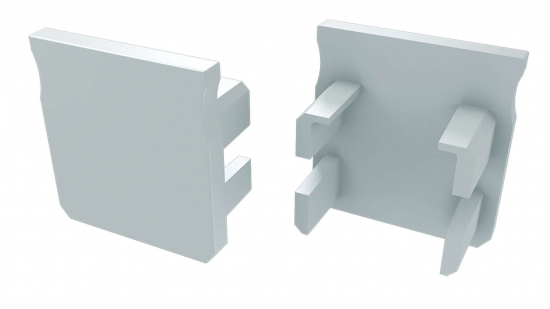 Zaślepka do profilu typ Y biała