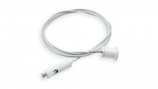 Zawiesia komplet - 1500 mm biały