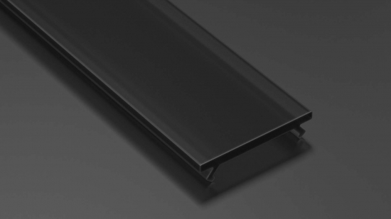 8f9f18c596577d52a4a79a255477 Klosz BASIC PMMA czarny 1 m