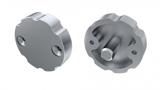 Zaślepka ALU do profilu typ COSMO srebrna regulacyjna