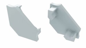 Zaślepka do profilu typ C biała