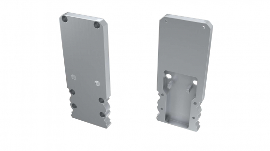 bcdf05f0ef54b130ca3e2ff981dc Zaślepka ALU do profili TALIA M2+TALIA srebrna