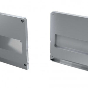 Zaślepka ALU do profili LARGO M2+LARGO srebrna