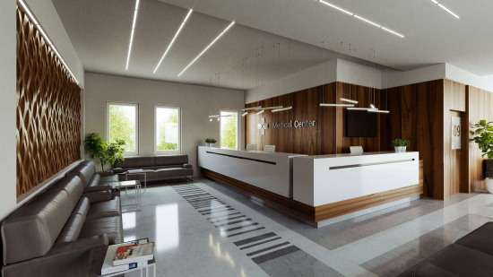 Profil LED wpuszczany inDILEDA biały lakierowany 1 m