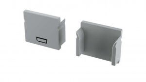 Zaślepka do profilu RUNO szara