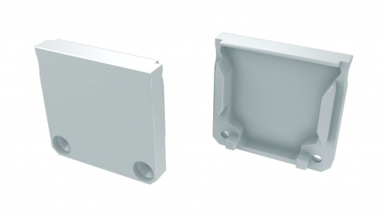 Zaślepka ALU do profilu DILEDA biała